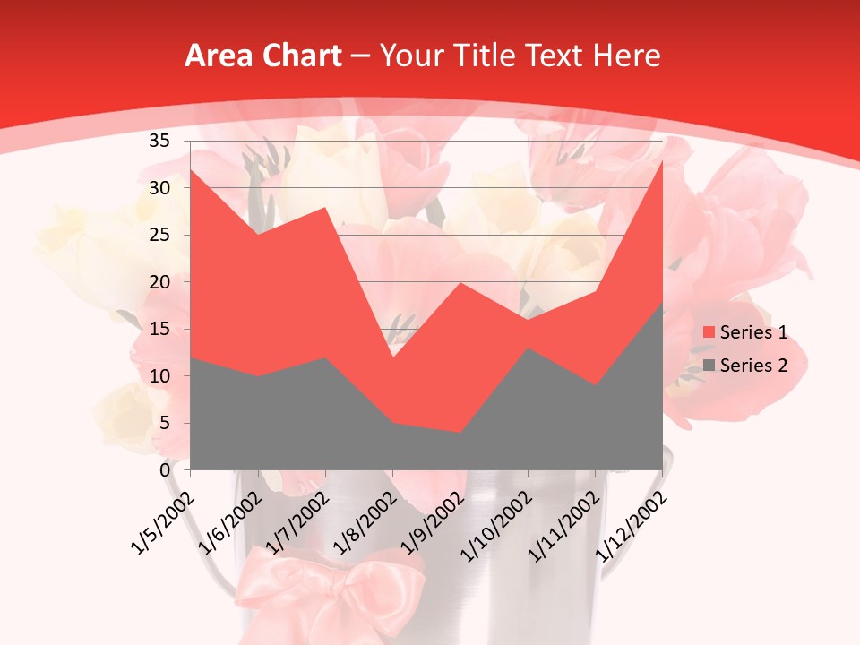 Colour Decorative Floral PowerPoint Template