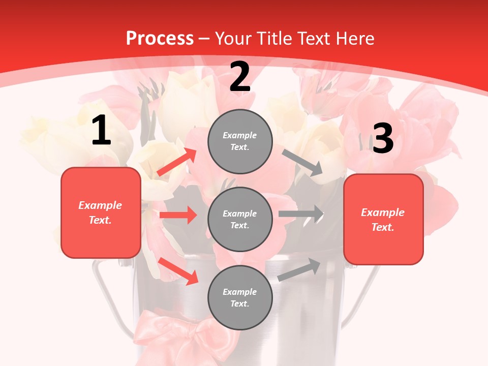 Colour Decorative Floral PowerPoint Template