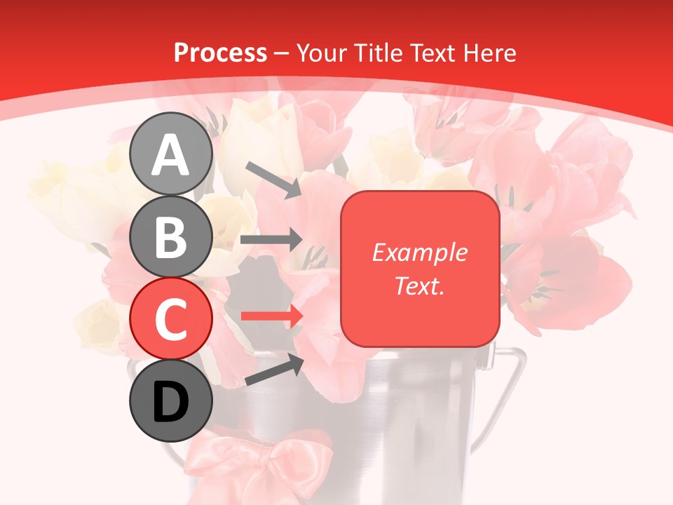 Colour Decorative Floral PowerPoint Template