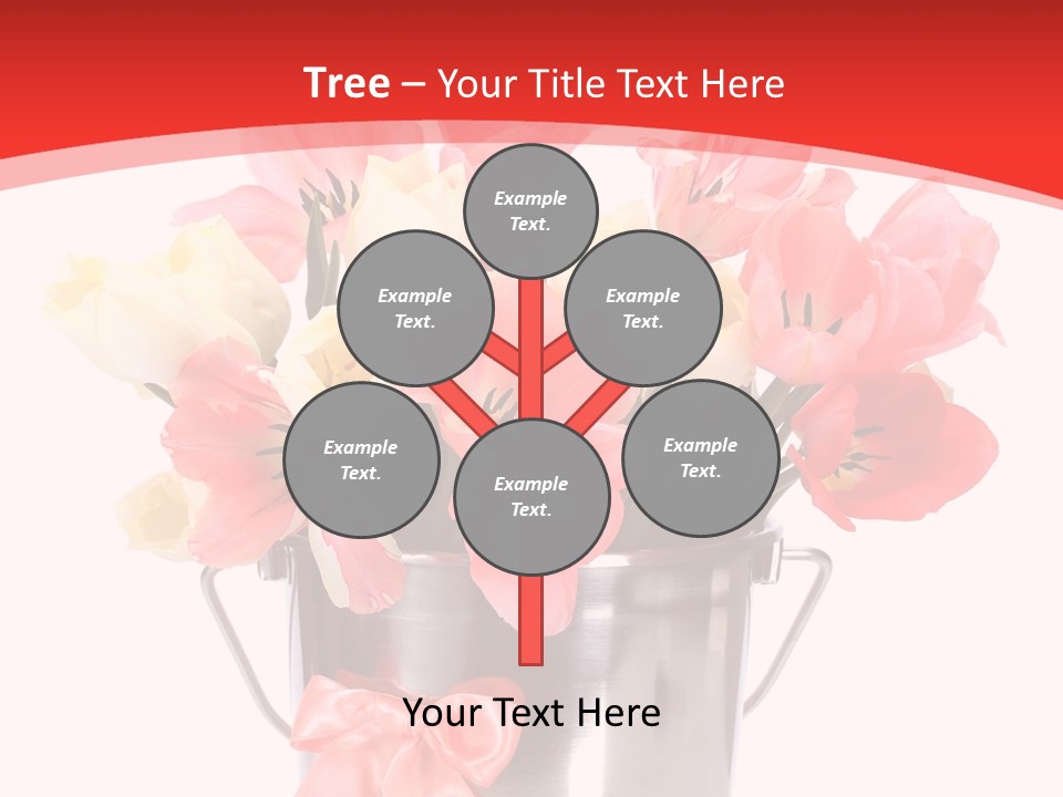 Colour Decorative Floral PowerPoint Template