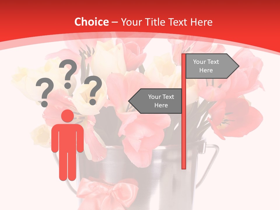 Colour Decorative Floral PowerPoint Template