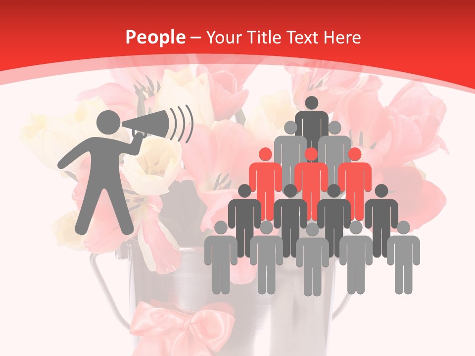 Colour Decorative Floral PowerPoint Template