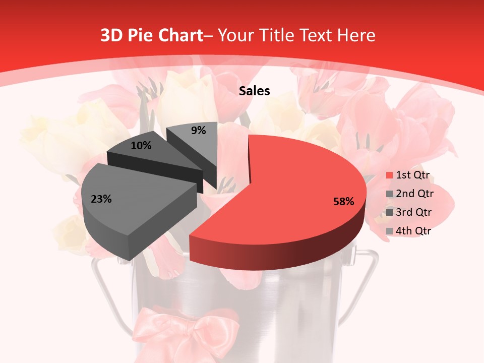 Colour Decorative Floral PowerPoint Template