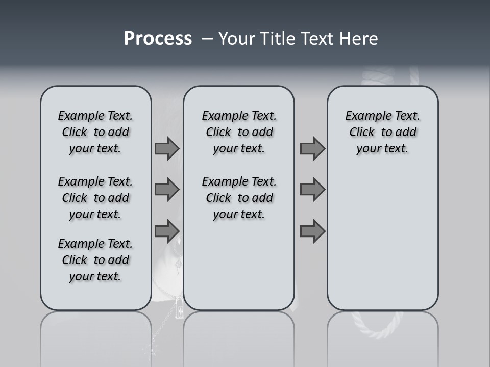 Victim Goth Loop PowerPoint Template