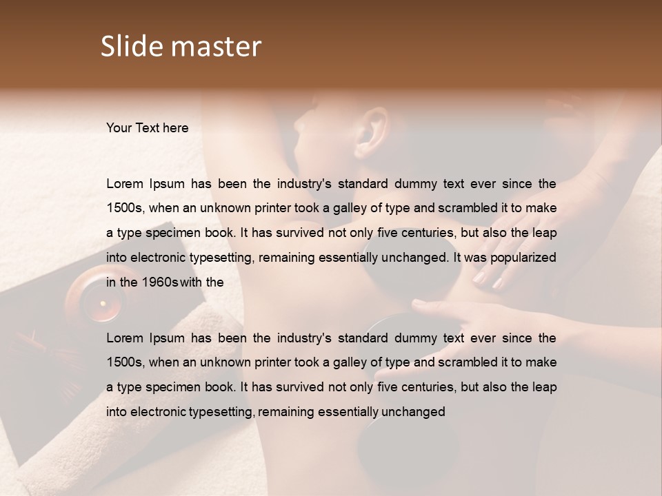 Treatment Attractive Smile PowerPoint Template