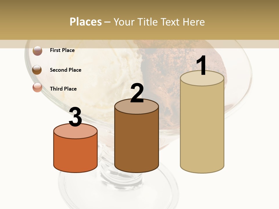 Strawberry Creamy Icecream PowerPoint Template