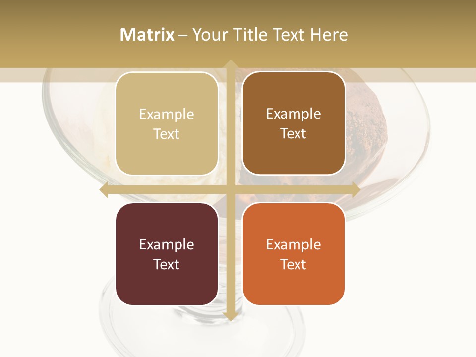 Strawberry Creamy Icecream PowerPoint Template