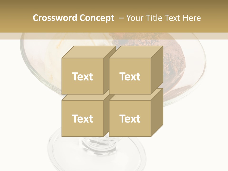 Strawberry Creamy Icecream PowerPoint Template