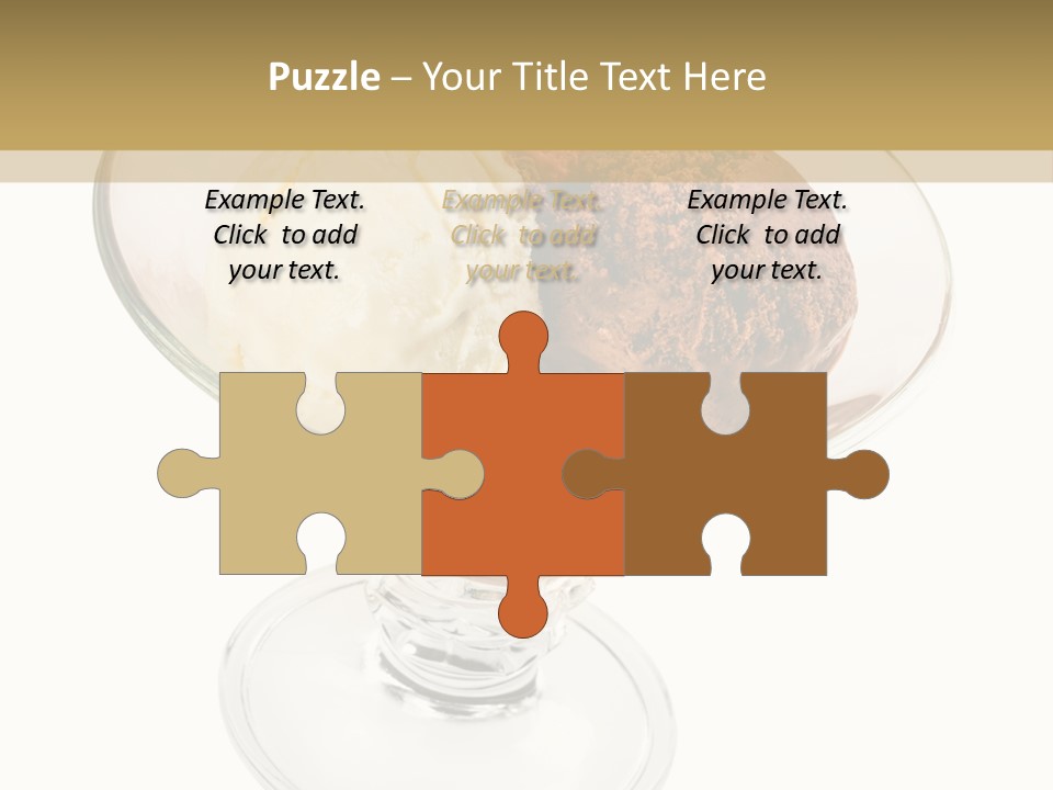 Strawberry Creamy Icecream PowerPoint Template