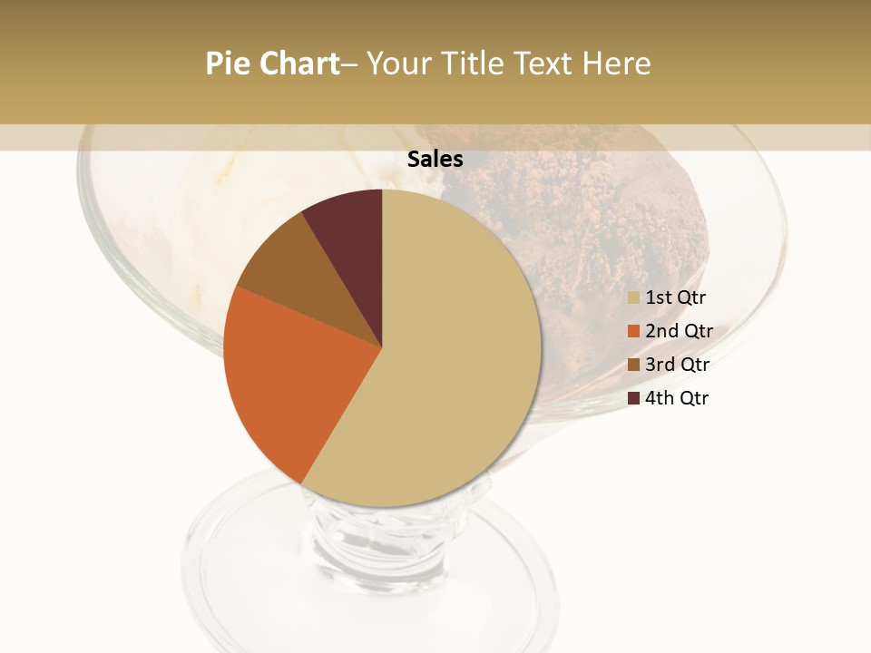 Strawberry Creamy Icecream PowerPoint Template