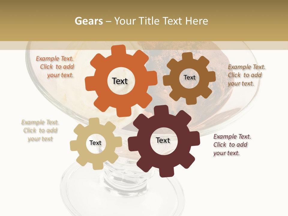 Strawberry Creamy Icecream PowerPoint Template