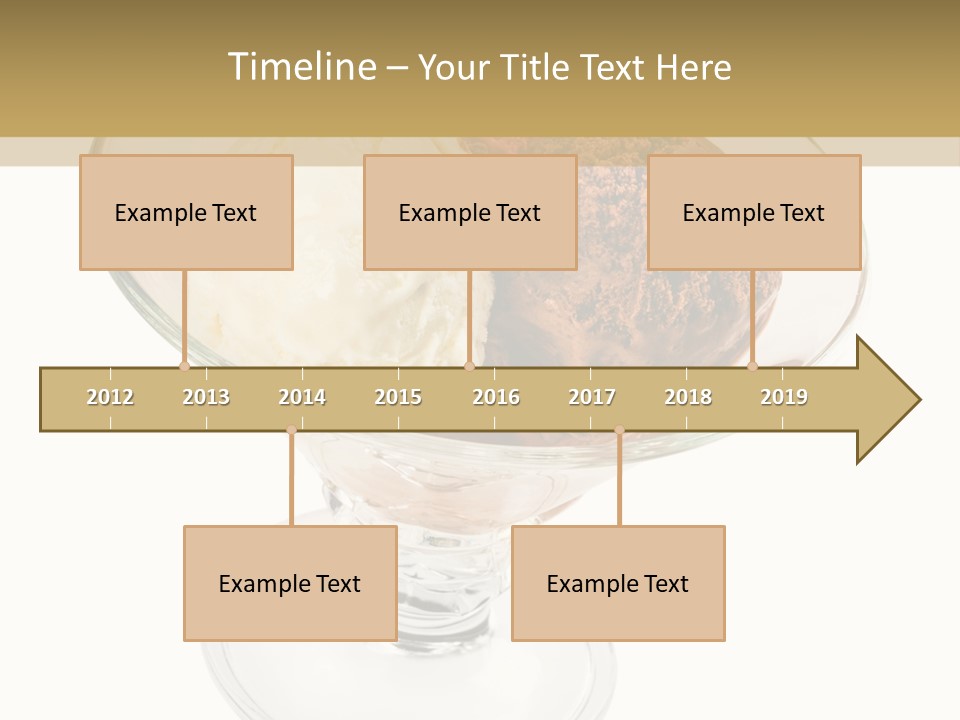 Strawberry Creamy Icecream PowerPoint Template