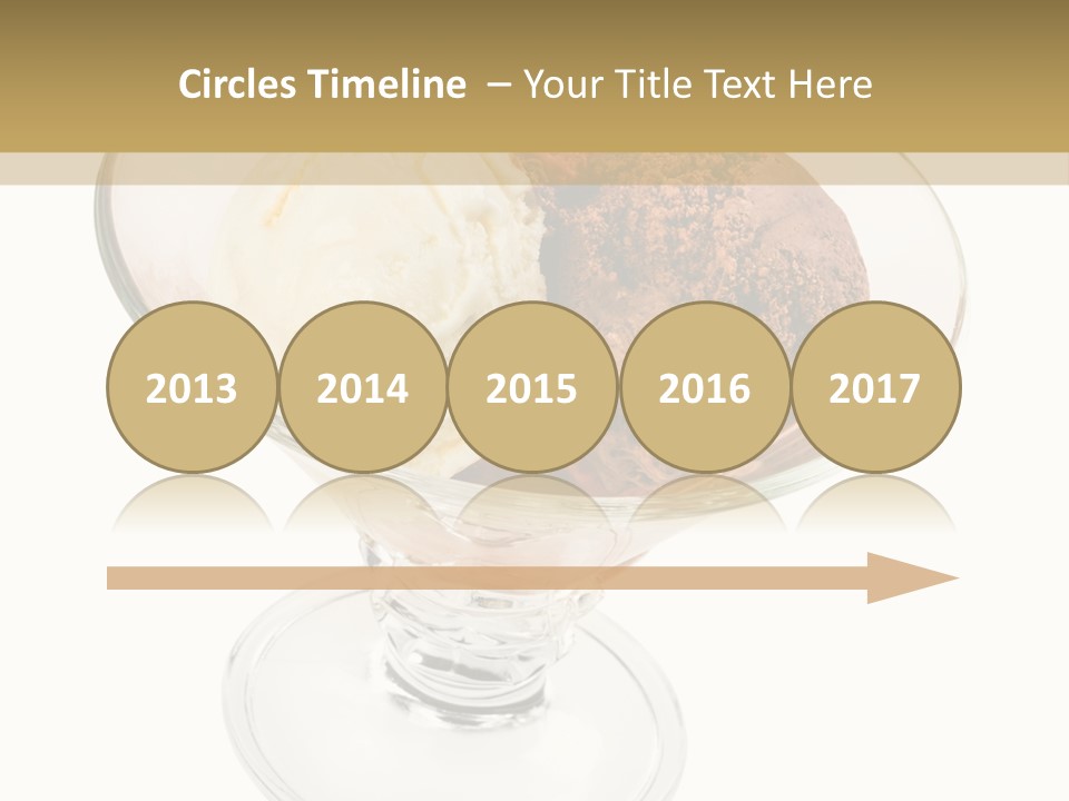 Strawberry Creamy Icecream PowerPoint Template