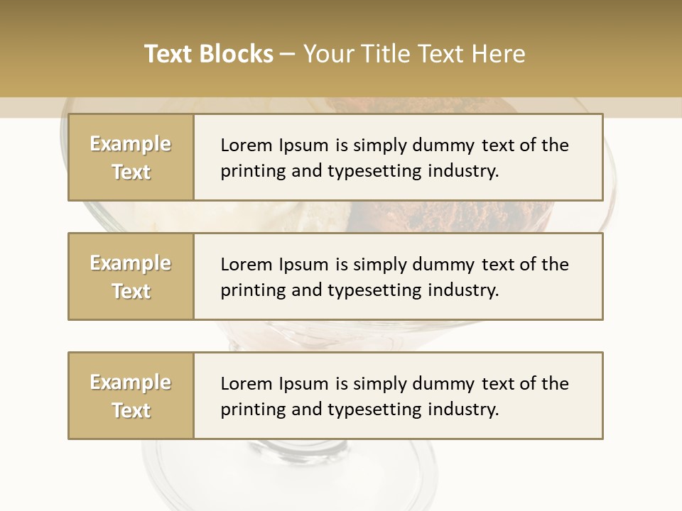 Strawberry Creamy Icecream PowerPoint Template