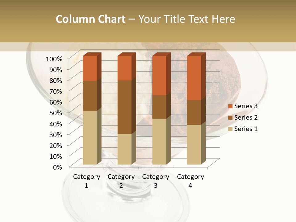 Strawberry Creamy Icecream PowerPoint Template