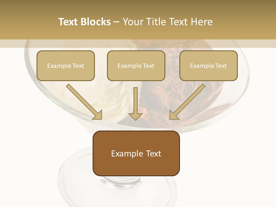 Strawberry Creamy Icecream PowerPoint Template