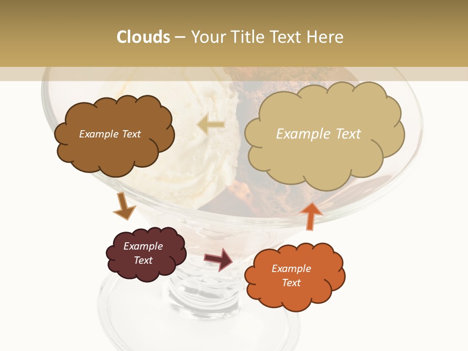 Strawberry Creamy Icecream PowerPoint Template