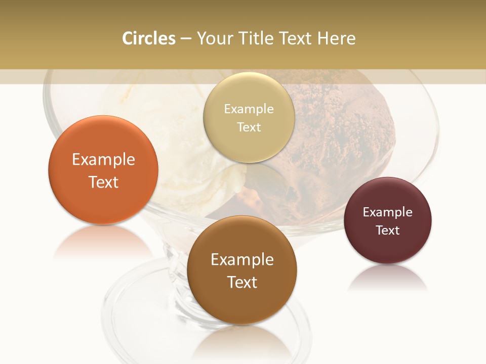 Strawberry Creamy Icecream PowerPoint Template