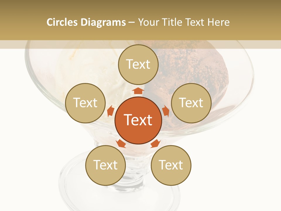 Strawberry Creamy Icecream PowerPoint Template