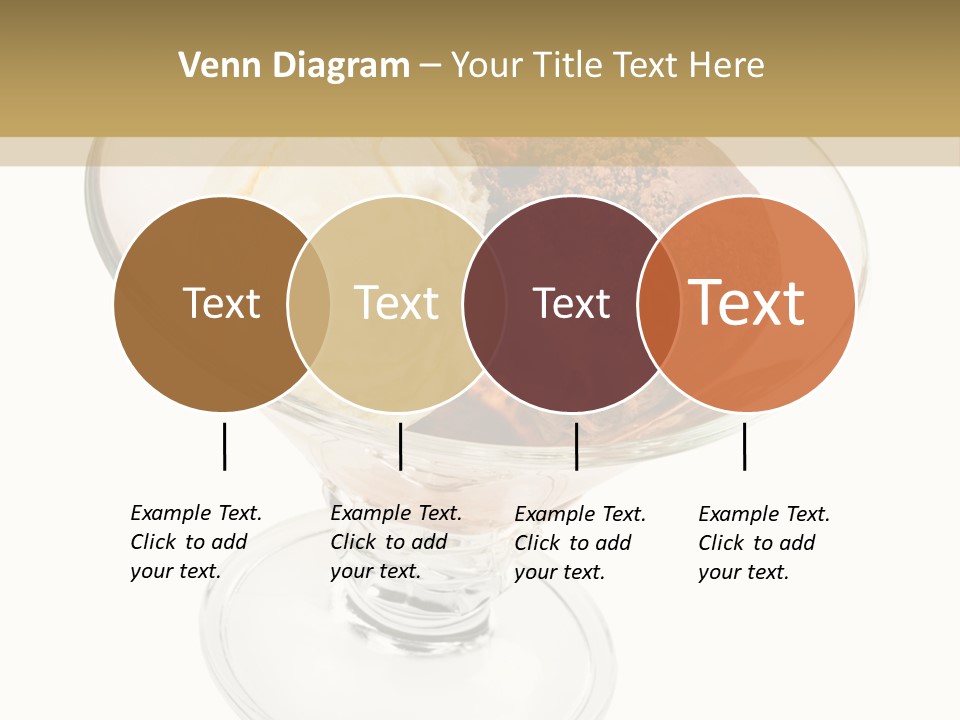 Strawberry Creamy Icecream PowerPoint Template