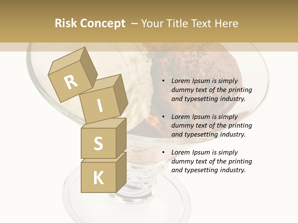 Strawberry Creamy Icecream PowerPoint Template