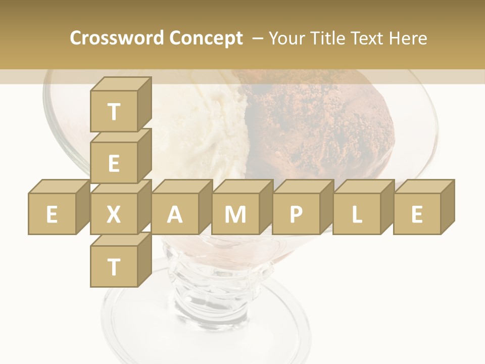 Strawberry Creamy Icecream PowerPoint Template