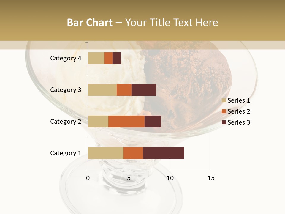 Strawberry Creamy Icecream PowerPoint Template