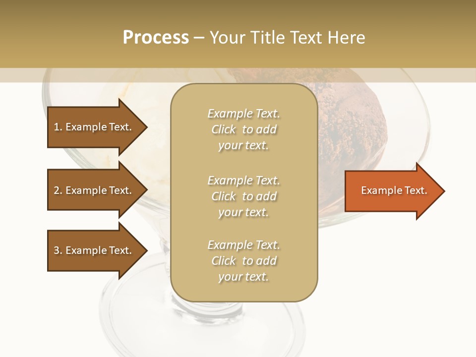 Strawberry Creamy Icecream PowerPoint Template