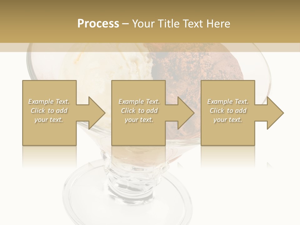 Strawberry Creamy Icecream PowerPoint Template