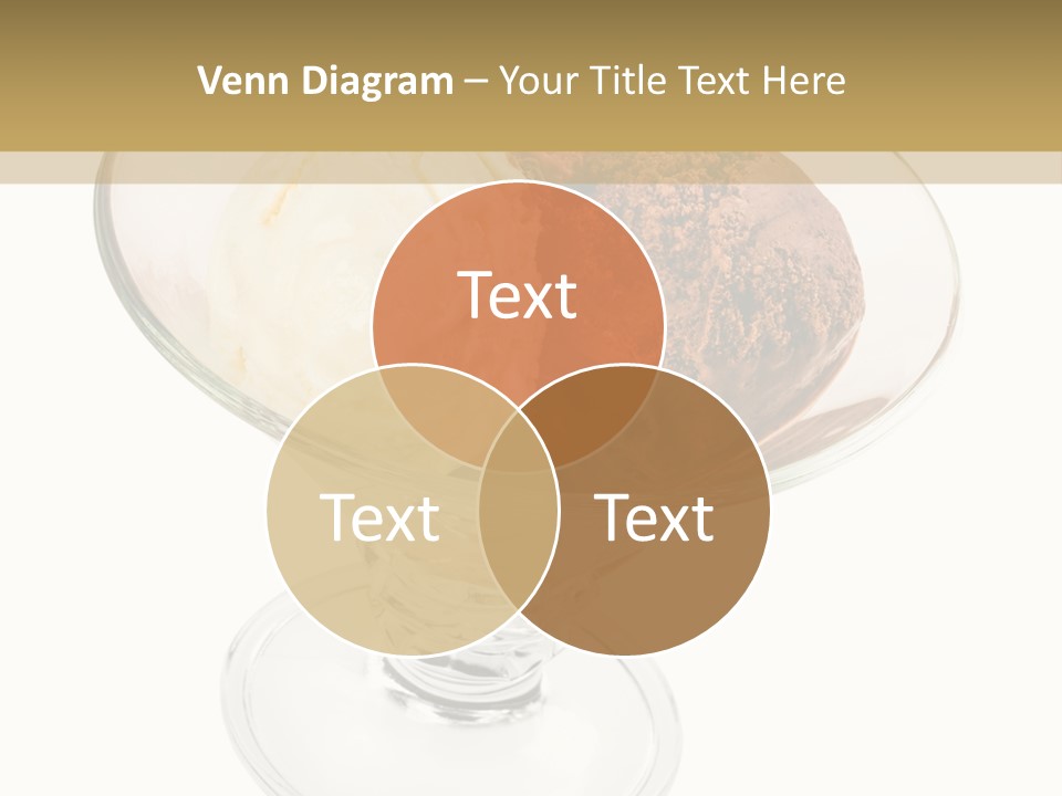 Strawberry Creamy Icecream PowerPoint Template