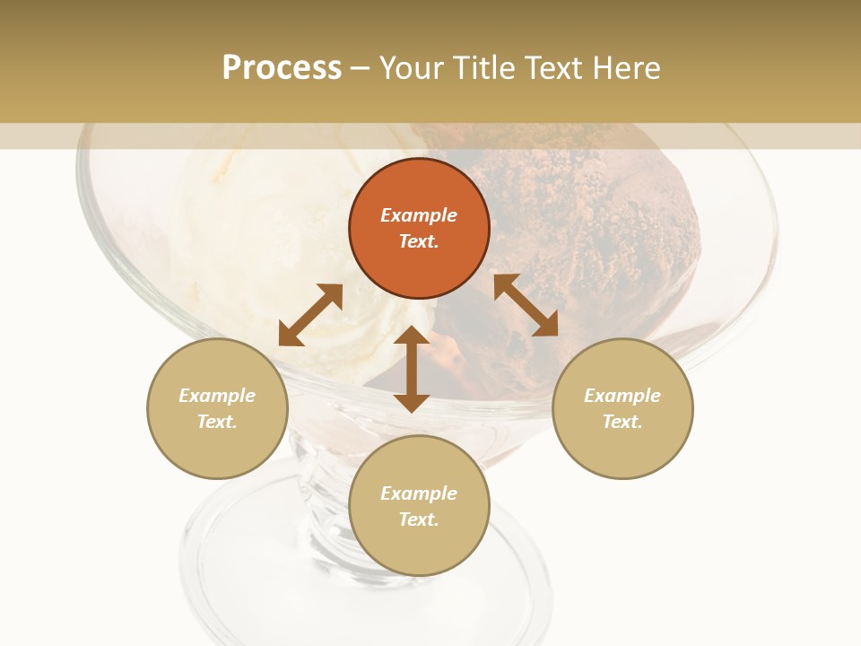 Strawberry Creamy Icecream PowerPoint Template