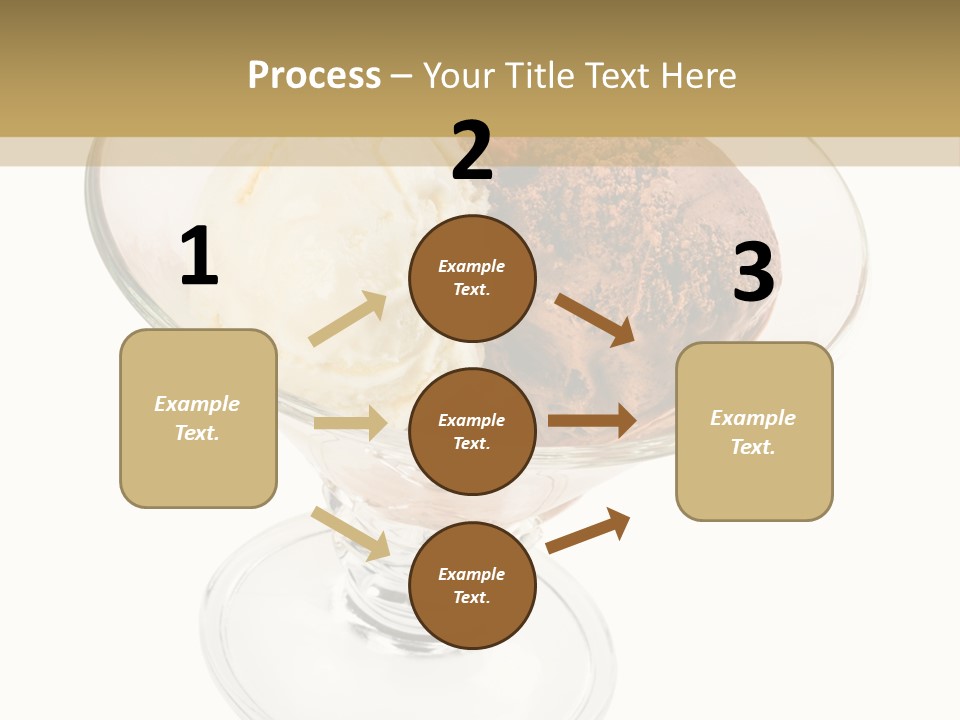 Strawberry Creamy Icecream PowerPoint Template