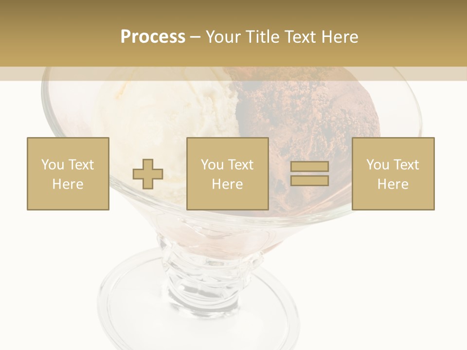 Strawberry Creamy Icecream PowerPoint Template