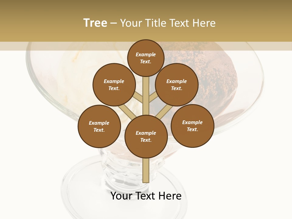 Strawberry Creamy Icecream PowerPoint Template