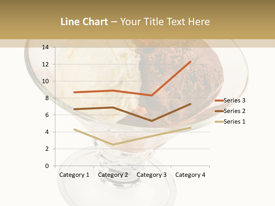 Strawberry Creamy Icecream PowerPoint Template