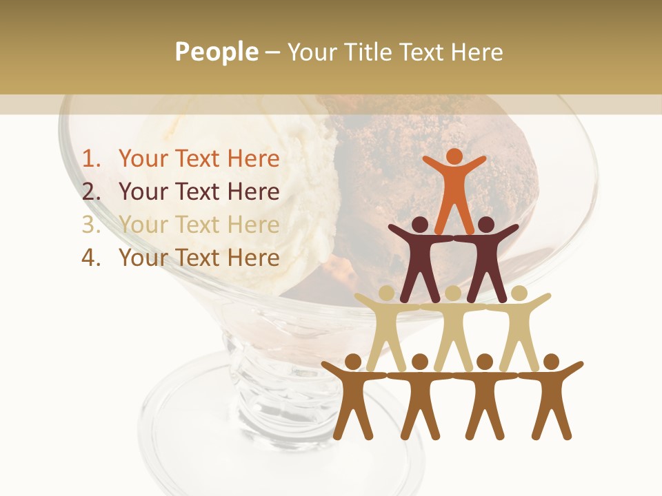 Strawberry Creamy Icecream PowerPoint Template