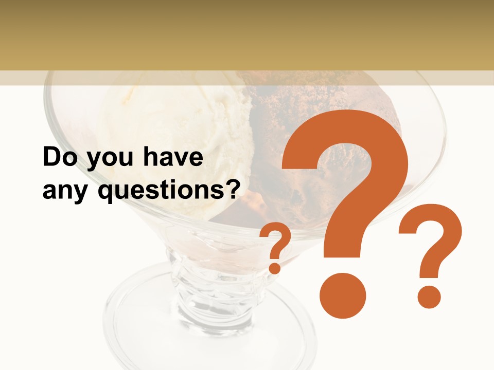 Strawberry Creamy Icecream PowerPoint Template