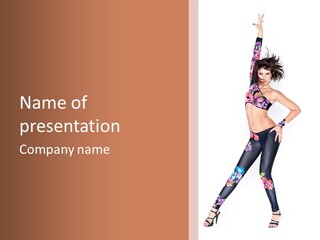 Temptation Girl Studio PowerPoint Template