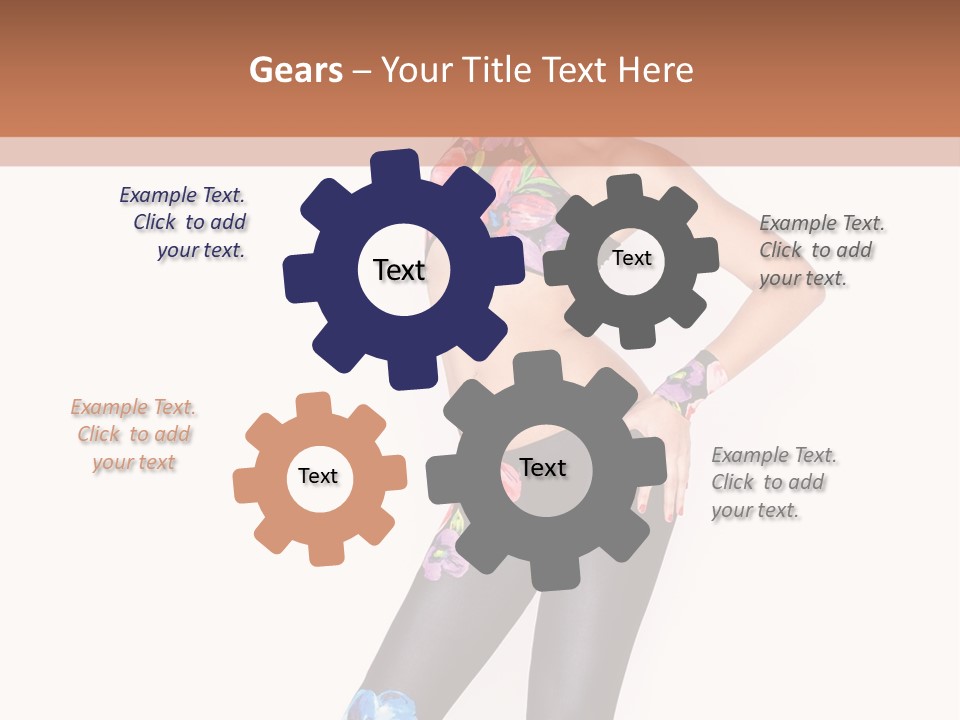 Temptation Girl Studio PowerPoint Template