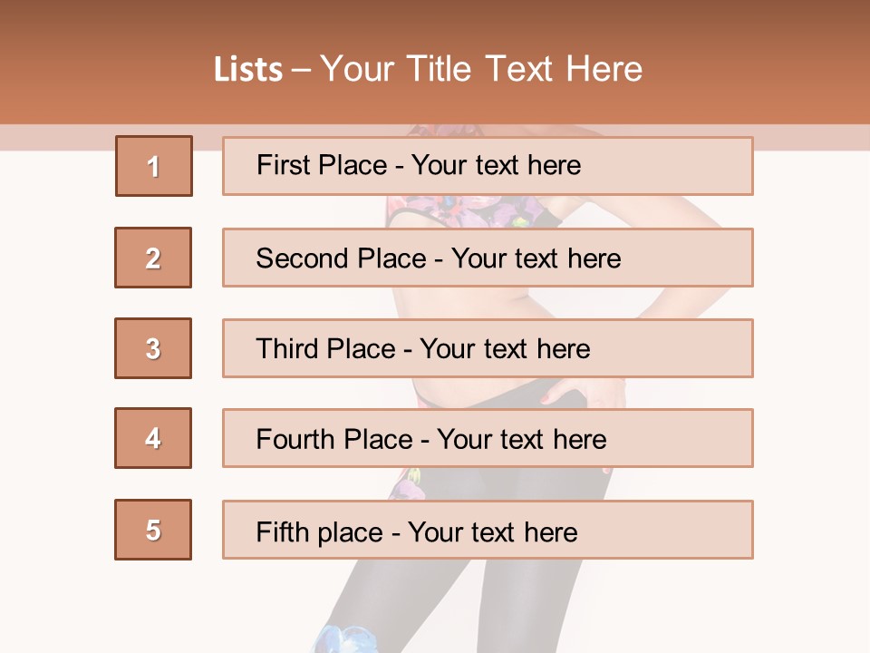 Temptation Girl Studio PowerPoint Template