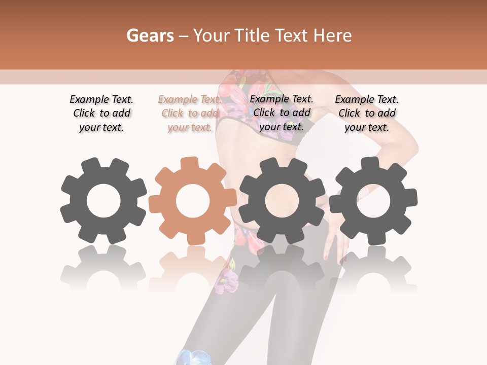 Temptation Girl Studio PowerPoint Template