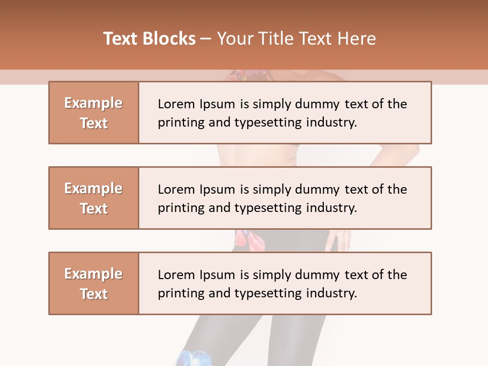 Temptation Girl Studio PowerPoint Template