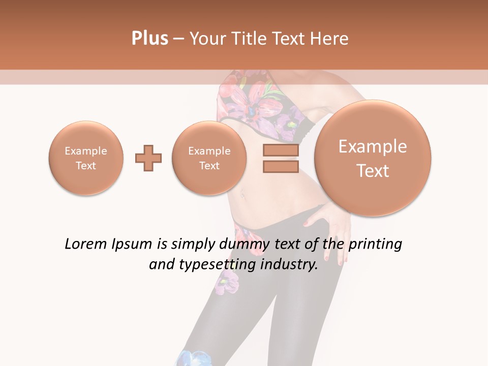 Temptation Girl Studio PowerPoint Template