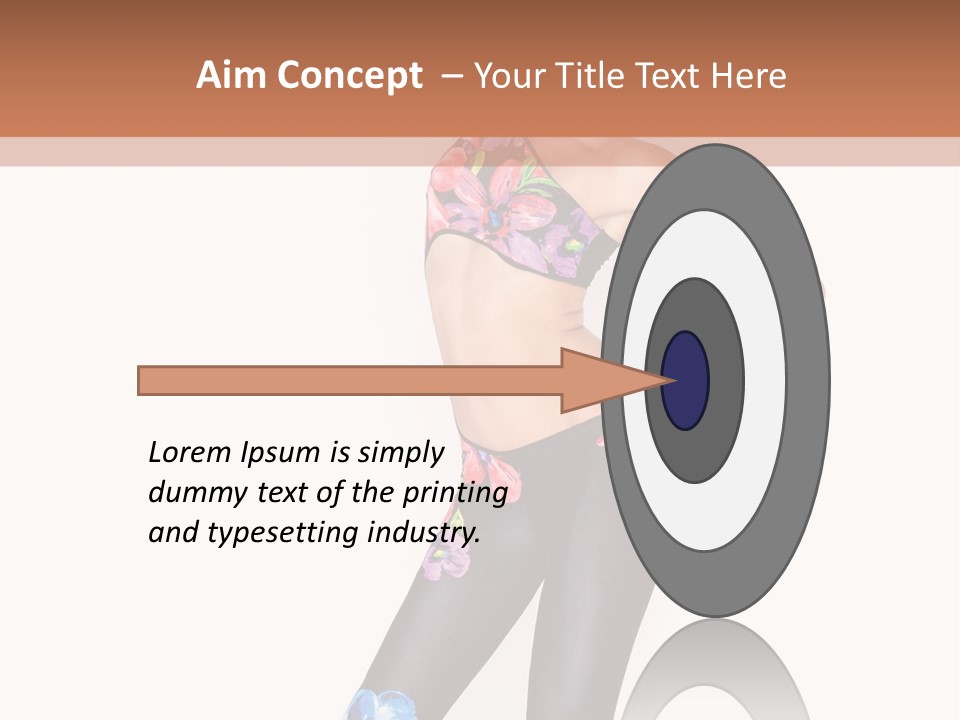 Temptation Girl Studio PowerPoint Template