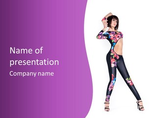 Young Tan Fashion PowerPoint Template