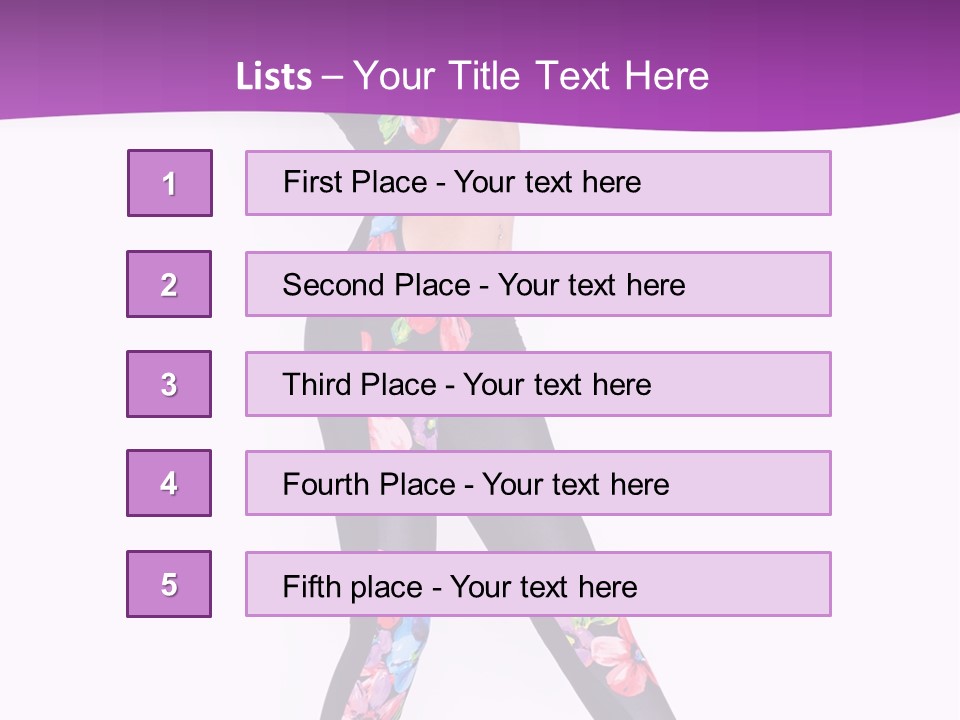 Young Tan Fashion PowerPoint Template