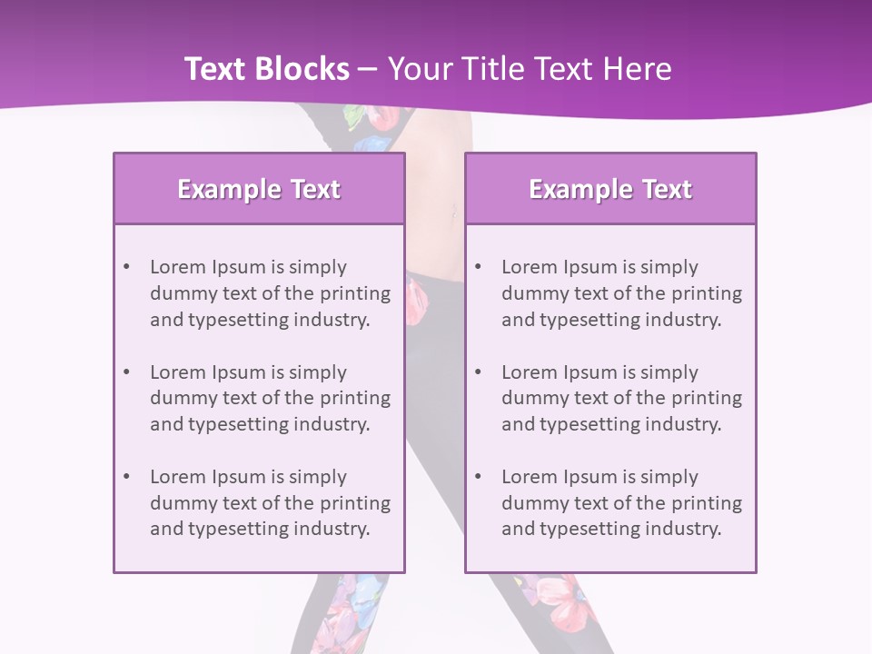 Young Tan Fashion PowerPoint Template