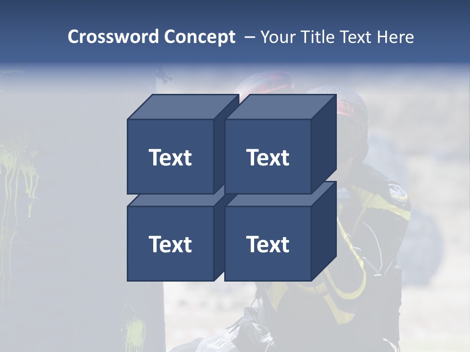 Equipment Weapon Fight PowerPoint Template