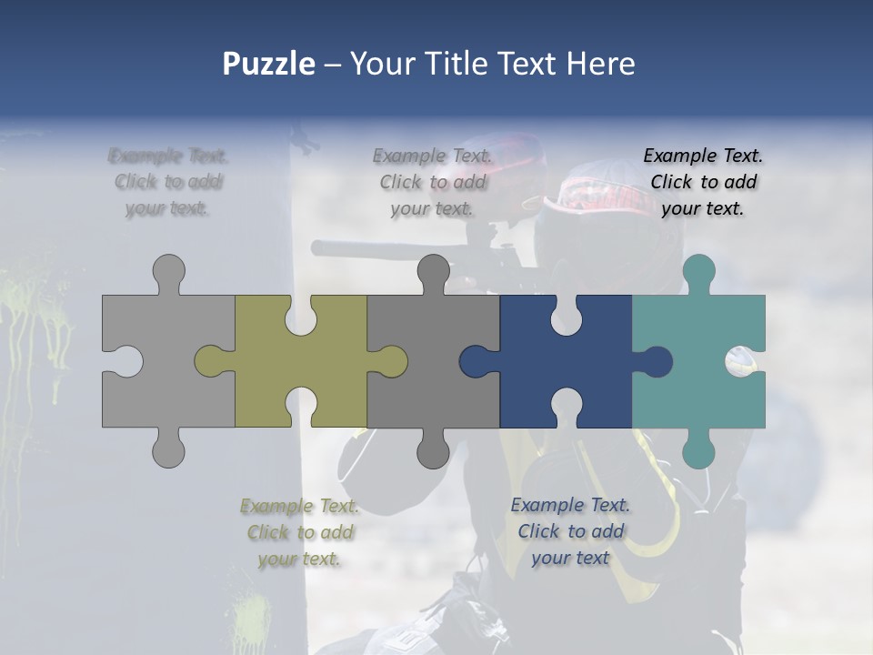 Equipment Weapon Fight PowerPoint Template