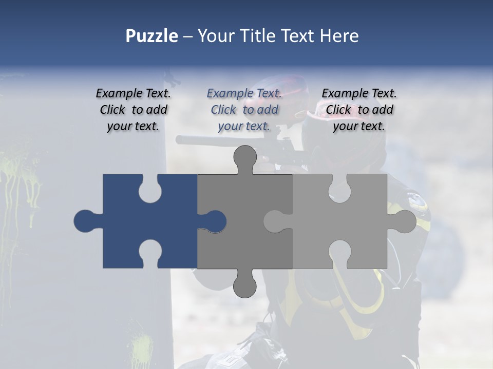 Equipment Weapon Fight PowerPoint Template